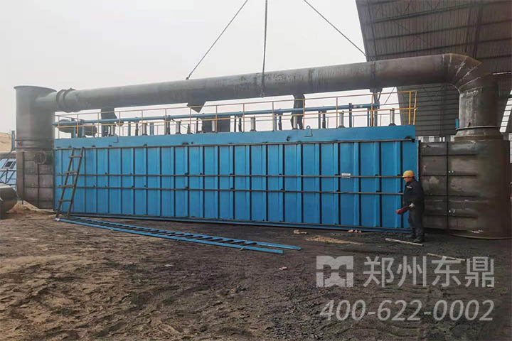 內蒙古鄂爾多斯北通煤業(yè)大型煤泥烘干設備安裝現(xiàn)場